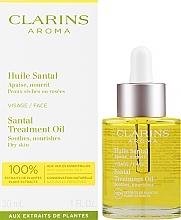 Gesichtsöl für trockene Haut - Clarins Santal Face Treatment Oil — Foto N2