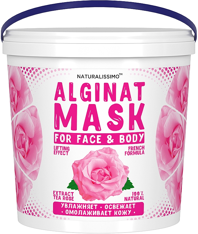 Alginatmaske mit Rose - Naturalissimo Tea Rose Alginat Mask — Bild N3