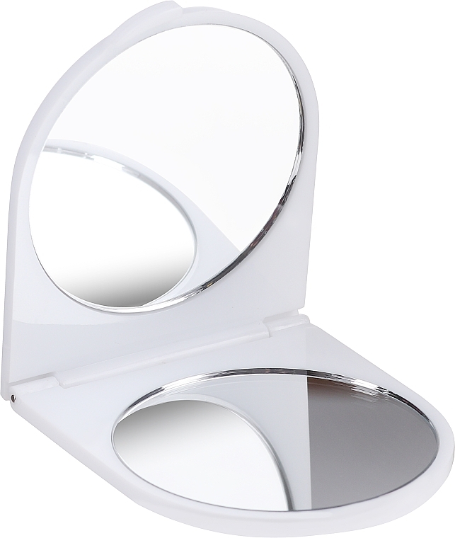 Kosmetischer Taschenspiegel weiß - Titania  — Foto N1