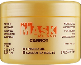 Düfte, Parfümerie und Kosmetik Maske für geschwächtes Haar - Imperity Milano Carrot Hair Mask