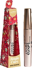 Mascara in einer Geschenkbox - PuroBio Cosmetics Jingle Care Double Dream Box  — Bild N2