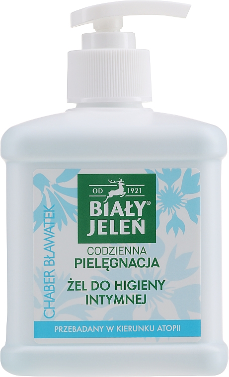 Hypoallergenes Gel für die Intimhygiene mit Kornblume - Bialy Jelen Hypoallergenic Gel For Intimate Hygiene — Foto N3