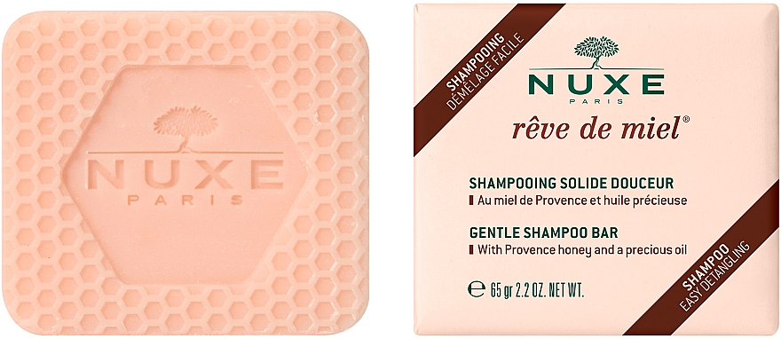 Festes Haarshampoo - Nuxe Reve De Miel Gentle Shampoo Bar — Bild N1