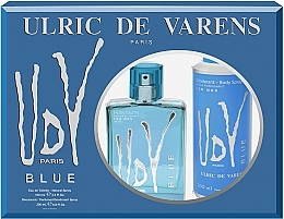Düfte, Parfümerie und Kosmetik Ulric de Varens UDV Blue - Duftset (Eau de Toilette 100ml + Deospray 200ml)
