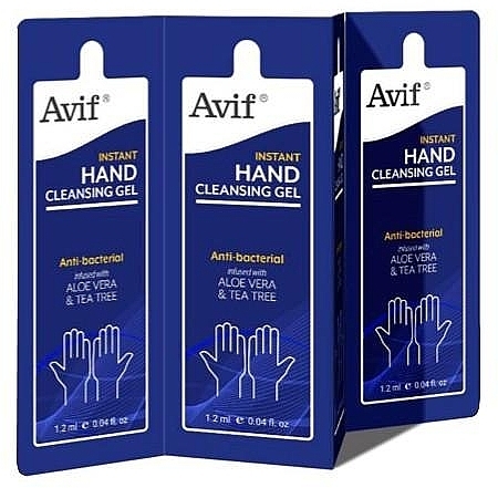 Handdesinfektionsmittel - Avif Instant Hand Cleansing Gel (Beutel)  — Bild N2