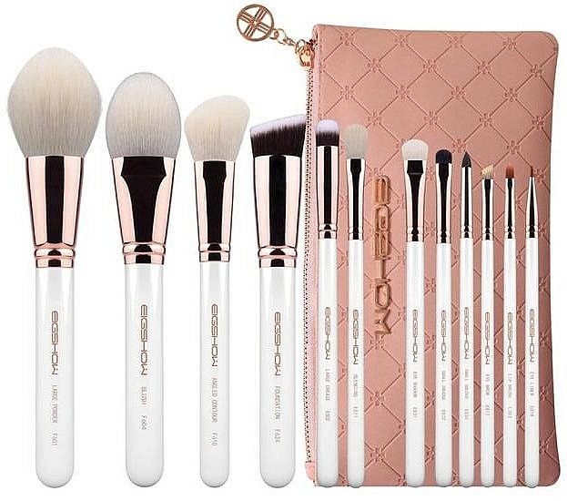 Make-up Pinselset 12 St. - Eigshow Classic Rose Gold Master Series — Bild N1