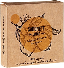Düfte, Parfümerie und Kosmetik Naturseife Lemon - Essencias De Portugal Senses Lemon Soap With Olive Oil