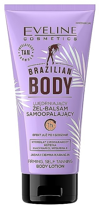 Selbstbräunungsbalsam - Eveline Cosmetics Brazilian Body Gel-Balsam — Bild N1