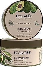 Körpercreme Avocado - Ecolatier Body Cream Deep Nutrition Organic Avocado — Bild N1