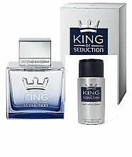 Düfte, Parfümerie und Kosmetik Antonio Banderas King of Seduction - Duftset (Eau de Toilette 50ml + Deospray 150ml) (Tester)