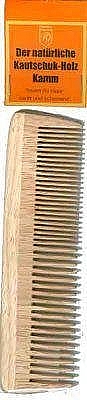 Haarkamm 17 cm Holz - Golddachs Comb — Bild N1