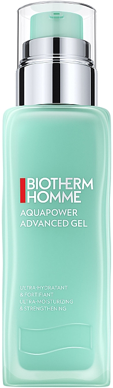 Feuchtigkeitsspendendes und straffendes Gel für normale Hauttypen für Männer - Biotherm Homme Aquapower Advanced Gel — Bild N1