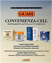 Düfte, Parfümerie und Kosmetik Körperpflegeset - Guam Convenienza Body Slimming Kit (Maske 500g + Creme 200ml + Nahrungsergänzungsmittel 30x12ml)