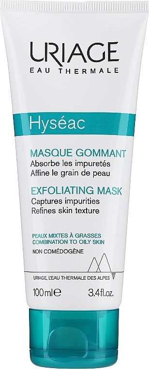 Milde Peelingmaske für das Gesicht - Uriage Hyseac Mask Combination to oily skin