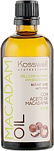Pflegendes und revitalisierendes Anti-Frizz Haaröl mit Macadamia- und Arganöl - Kosswell Professional Macadamia Oil — Bild N2