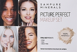 Düfte, Parfümerie und Kosmetik Make-up Set 5 St. - Sampure Minerals Picture Perfect Makeup Set Fair