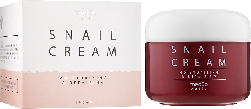 Gesichtscreme mit Schneckenschleim - Med B Daily Snail Cream — Bild N2