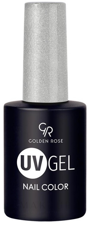 Nagellack-Gel mit Glitzer - Golden Rose UV Gel Nail Color — Bild 201