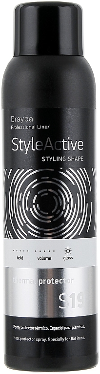 Hitzeschutzspray für das Haar - Erayba Style Active S19 Thermal Protector — Bild N1