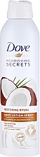 Düfte, Parfümerie und Kosmetik Körperlotion-Spray mit Kokosnussöl und Mandelmilch - Dove Body Restoring Ritual Lotion Spray
