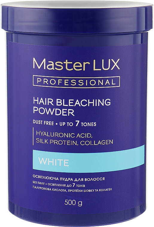 Aufhellende Haarpulver - Master LUX Professional White Hair Bleaching Powder — Bild N1