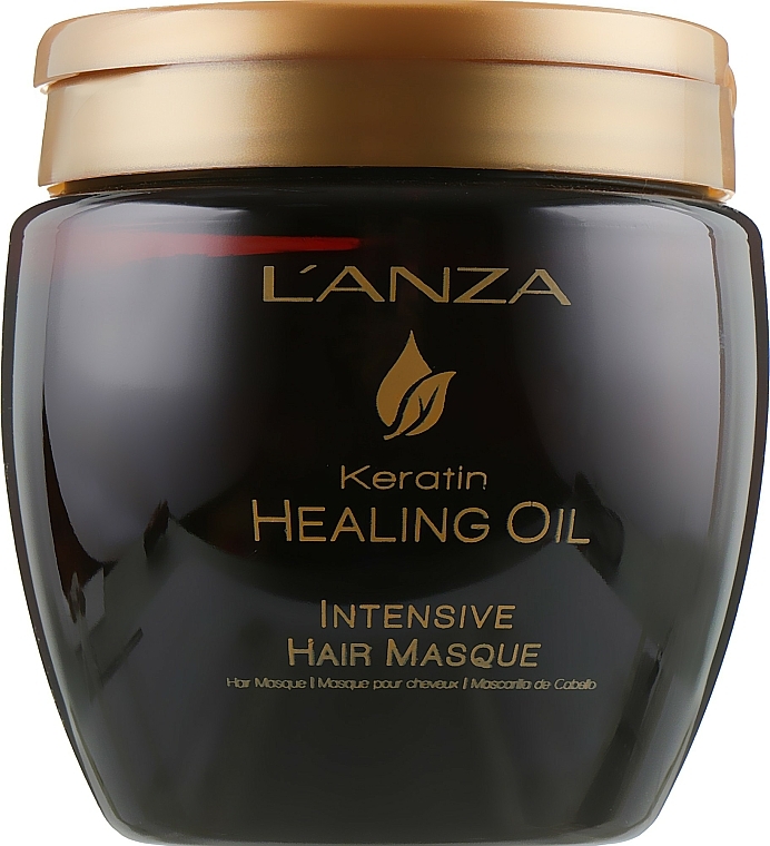 Intensiv pflegende Haarmaske mit Keratin - L'anza Keratin Healing Oil Intesive Hair Masque — Bild N1