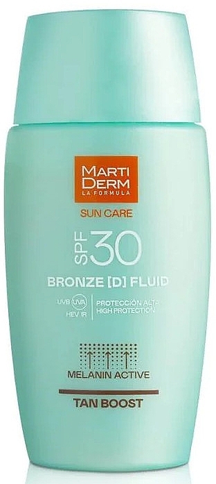 Sonnenschutz-Fluid - MartiDerm Sun Care Bronze (D) Fluid SPF 30+ — Bild N4