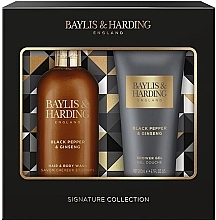 Düfte, Parfümerie und Kosmetik Set - Baylis & Harding Black Pepper & Ginseng Set 