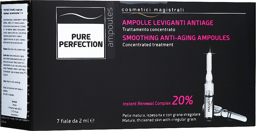 Glättende Anti-Aing Gesichtsampullen - Cosmetici Magistrali Etas Pure Perfection Ampolle — Bild N2