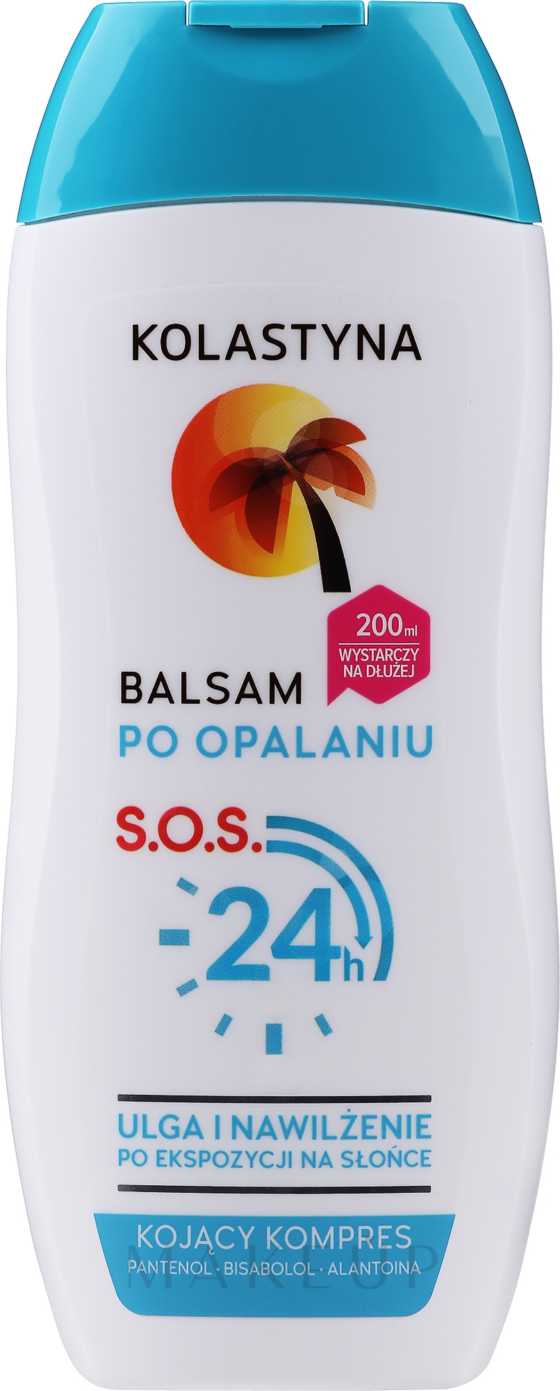Feuchtigkeitsspendender After Sun Balsam S.O.S - Kolastyna After Sun S.O.S 24h Balsam — Bild 200 ml