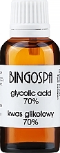 Düfte, Parfümerie und Kosmetik Glykolsäure 70% pH 0,1 (für professionellen Gebrauch) - BingoSpa Glicolic Acid