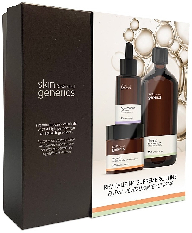 Set - Skin Generics Revitalizing Supreme Routine (cr/50ml + serum/30ml + tonic/250/ml) — Bild N1