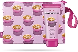 Düfte, Parfümerie und Kosmetik Körperpflegeset - Pupa Breakfast Lovers Cappuccino (Duschmilch 200ml + Kosmetiktasche)