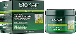 Pflegende Haarmaske - BiosLine BioKap Nutrient-Rich Repairing Mask — Bild N2