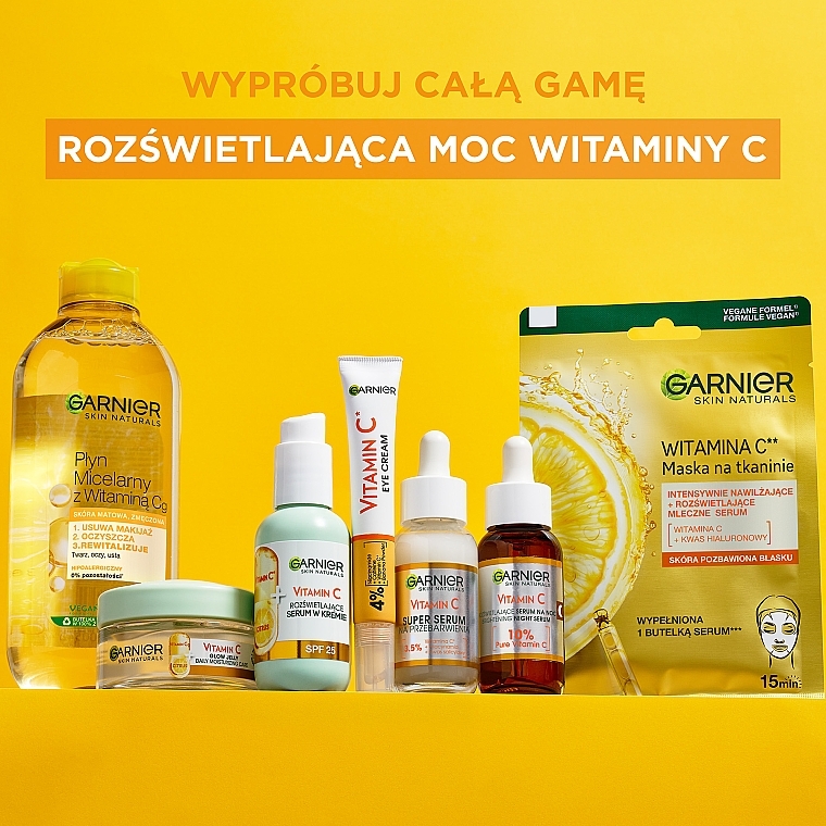 Nachtserum mit Vitamin C für das Gesicht - Garnier Skin Naturals Vitamin C Serum — Bild N9