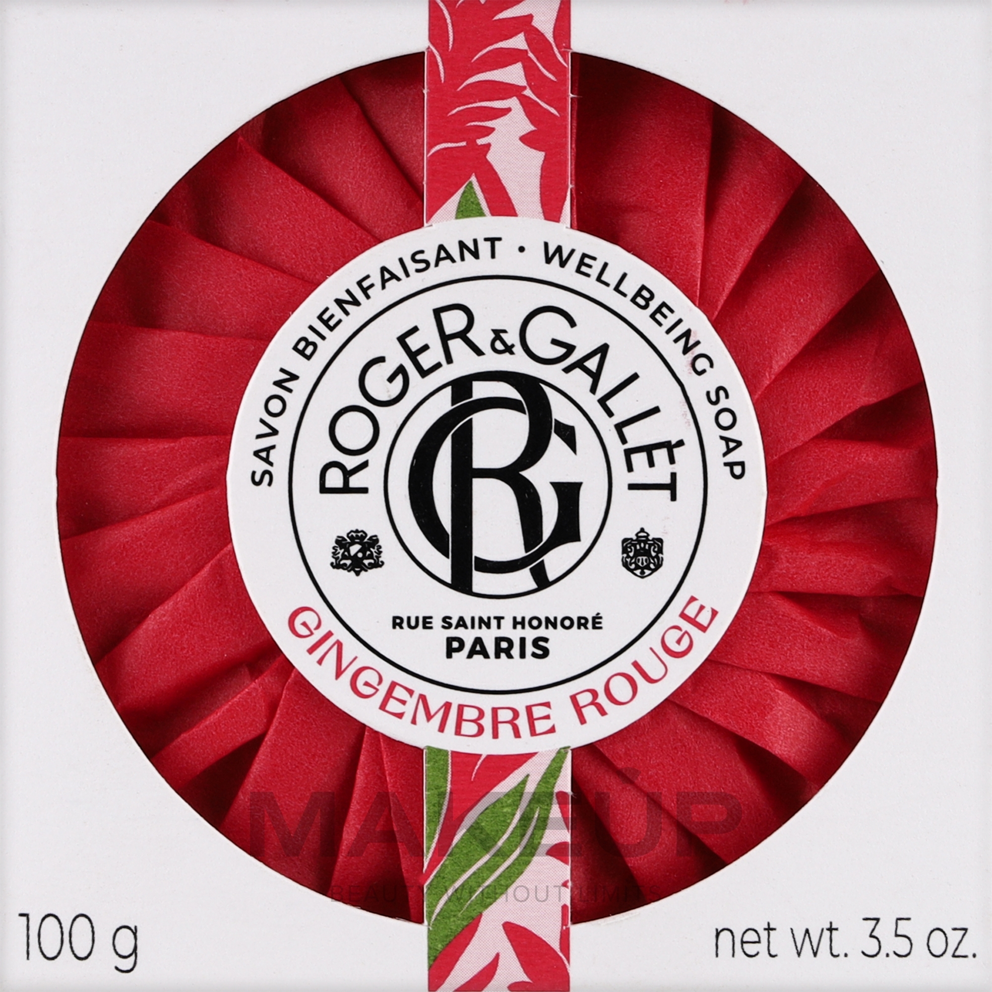 Roger&Gallet Gingembre Rouge - Parfümierte Seife — Bild 100 g