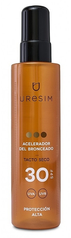 Sonnenschutzöl - Uresim Tan Accelerator SPF 30  — Bild N2