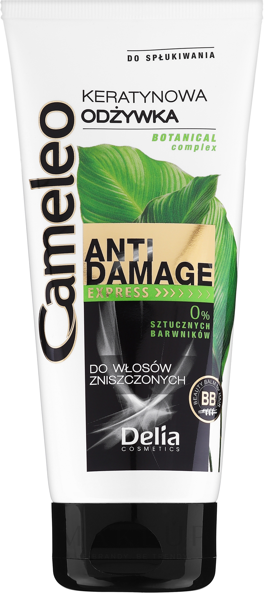 Conditioner mit Keratin für extrem strapaziertes Haar - Delia Cameleo Anti Damage Conditioner  — Bild 200 ml