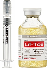 Lifting-Serum mit Gold und Propolis in Ampullen - MEDIPEEL Lif -Tox Ampoule — Bild N2