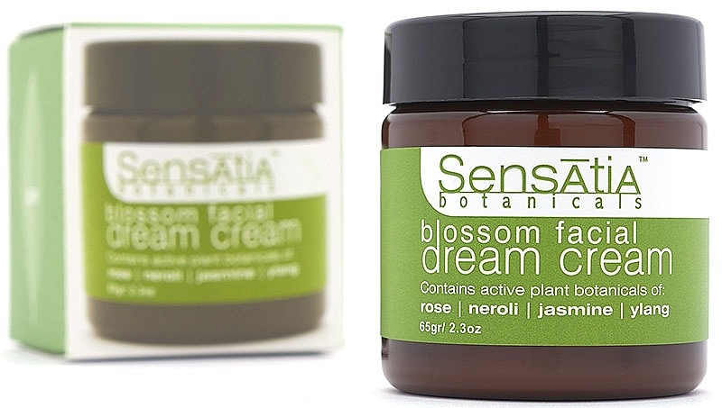 Nährende Gesichtscreme mit Kräutern - Sensatia Botanicals Blossom Facial Dream Cream  — Bild N1