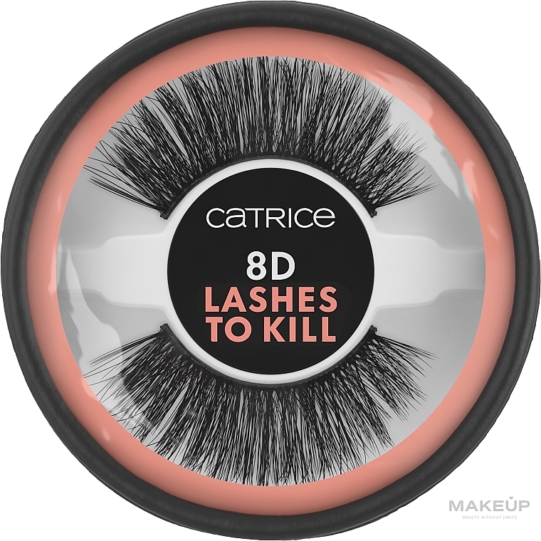 Künstliche Wimpern - Catrice 8D Lashes To Kill 010 Glam Look  — Bild N1