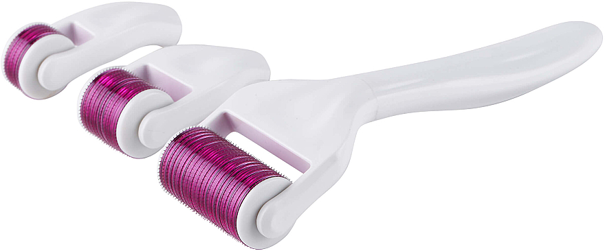 Roller mit Mikronadeln für die Gesichts- und Körperpflege - Palsar7 Microneedle Roller for Face and Body Treatment 4in1 — Bild N1
