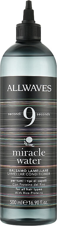Haarspülung - Allwaves Miracle Water Lamellar Conditioner — Bild N1