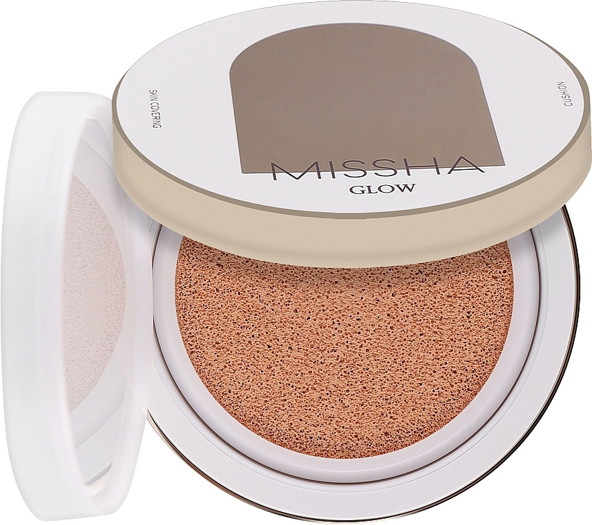 Cushion-Foundation für das Gesicht - Missha Glow Cushion SPF45 — Bild N1