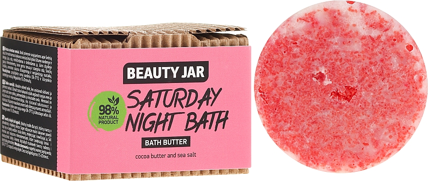 Badebutter mit Kokosnuss und Meersalz - Beauty Jar Saturday Night Bath Bath Butter