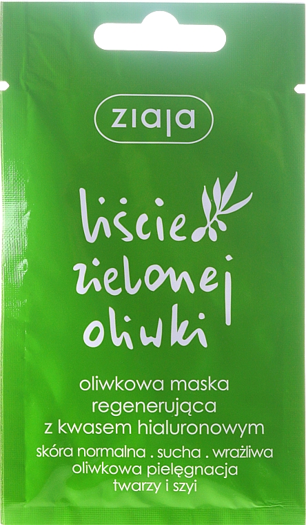 Regenerierende Gesichtsmaske - Ziaja Olive Leaf Mask
