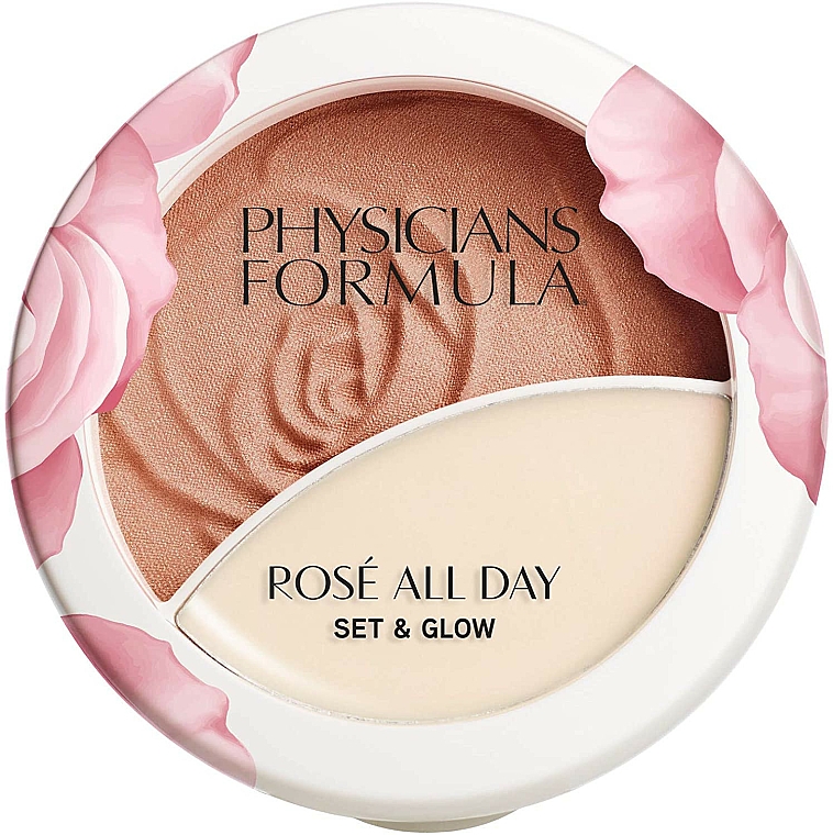 Puder-Balsam für das Gesicht - Physicians Formula Rose All Day Set & Glow — Bild N1