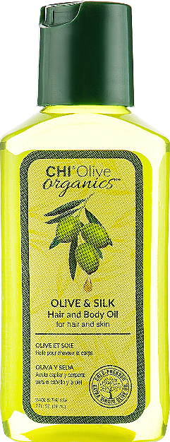 Haar- und Körperöl mit Olive und Seide - Chi Olive Organics Olive & Silk Hair and Body Oil — Bild N1