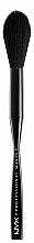 Puder- und Highlighter-Pinsel - NYX Professional Pro Brush Tapered Powder & Highlighter Brush Black — Bild N1