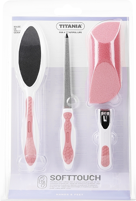 Maniküre- und Pediküre-Set - Titania Softtouch Manicure & Pedicure Set	 — Bild N1